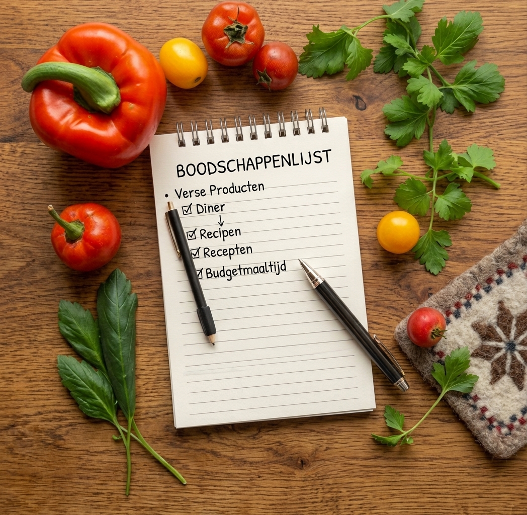 Boodschappenlijstjes voor 4 weken